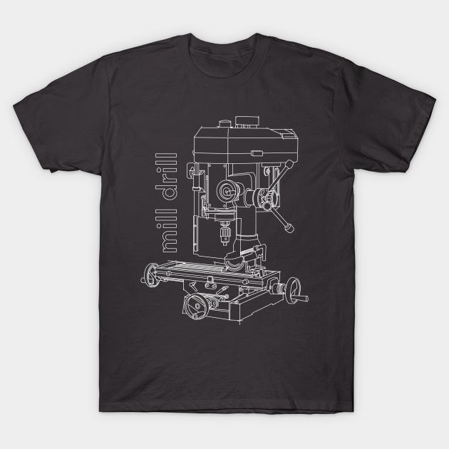 Mill Drill T-Shirt by ElizAlahverdianDesigns